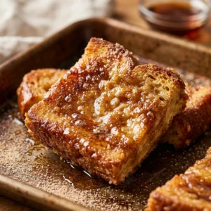 Sheet Pan French Toast Sticks Dump And Bake 3 Ingredient