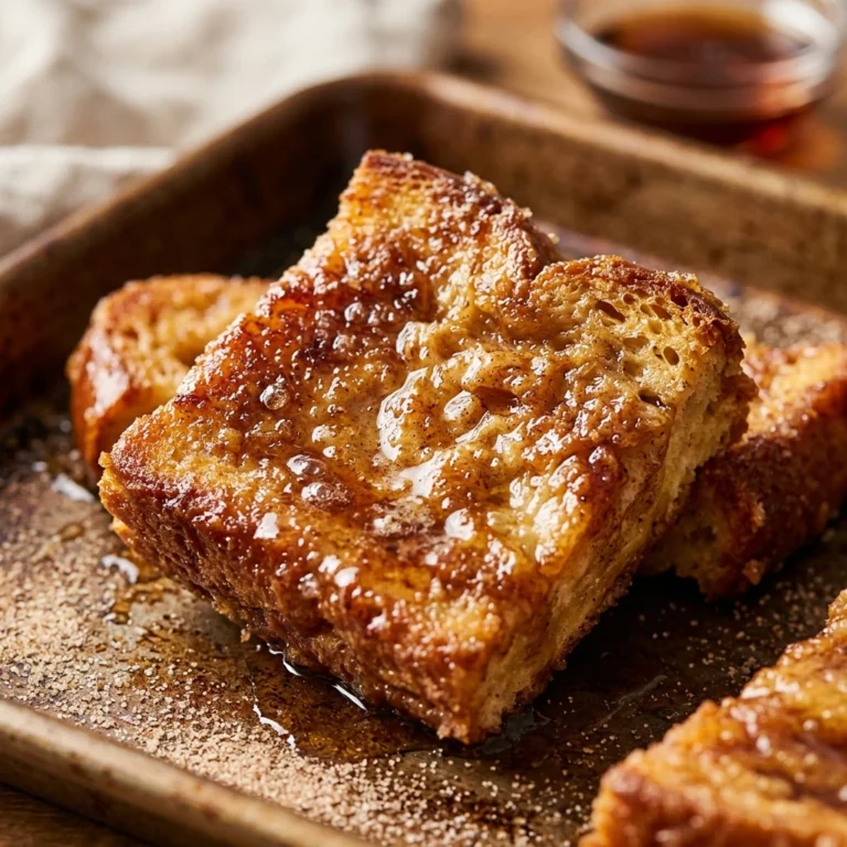 Sheet Pan French Toast Sticks Dump And Bake 3 Ingredient