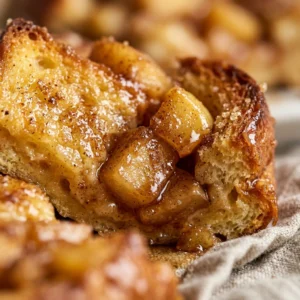 Sheet Pan French Toast With Apples And Cinnamon Fall Breakfast