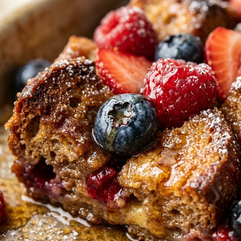 Sheet Pan French Toast With Berries Dump And Bake