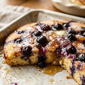 Sheet Pan Pancakes No Flip Large Family Brunch