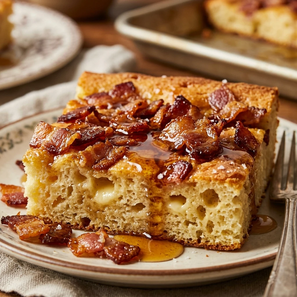 Sheet Pan Pancakes With Bacon Family Feeds 8 No Flip