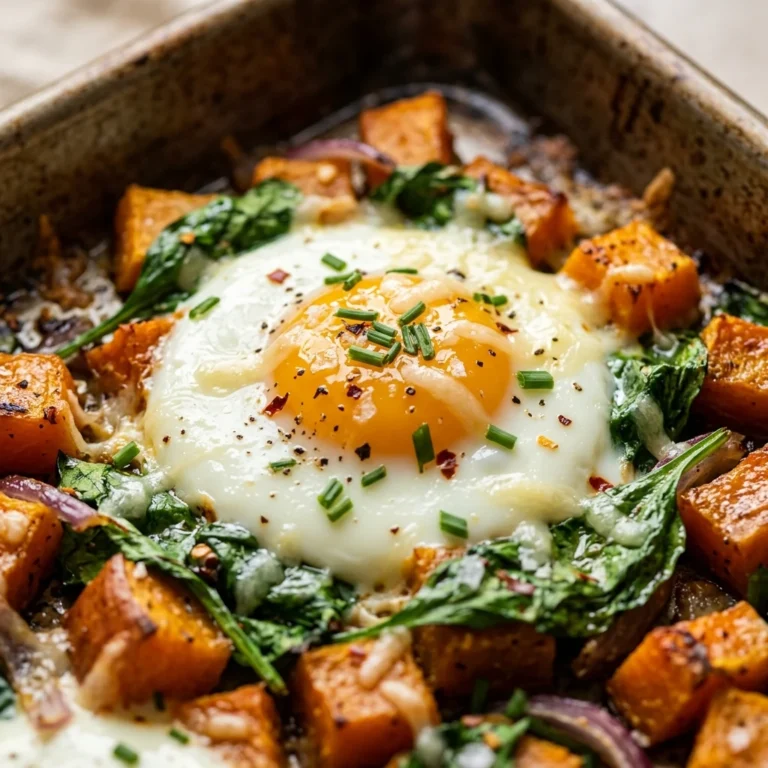 Sheet Pan Pumpkin Baked Eggs With Spinach Fall Breakfast Feeds 8