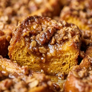 Sheet Pan Pumpkin French Toast With Brown Sugar Fall