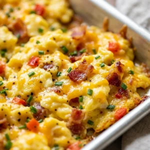 Sheet Pan Scrambled Eggs Breakfast Feeds 12 No Mess