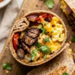 Sheet Pan Veggie Breakfast Burritos With Black Beans Meal Prep