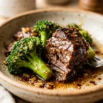Slow Cooker Beef And Broccoli Dump & Bake 3 Ingredient