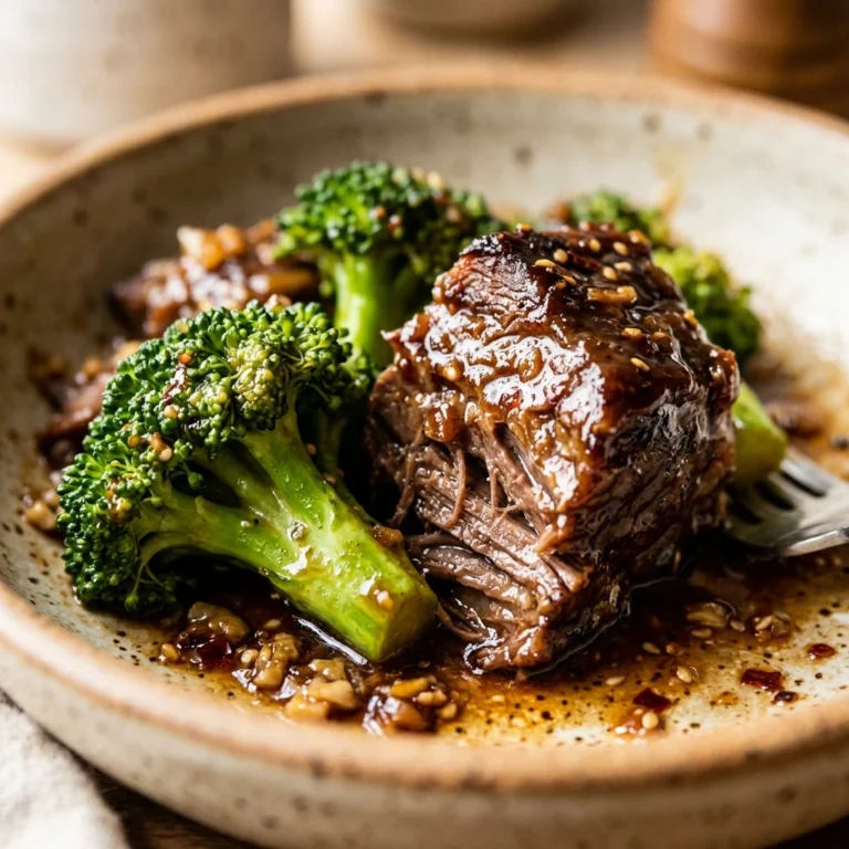 Slow Cooker Beef And Broccoli Dump & Bake 3 Ingredient