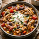 Slow Cooker High Protein Taco Soup 30g Protein