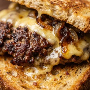 Smashed Burger Patty Melt Crispy Viral