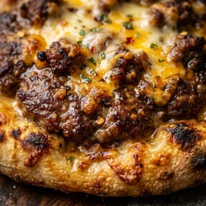 Smashed Burger Pizza Crispy Viral