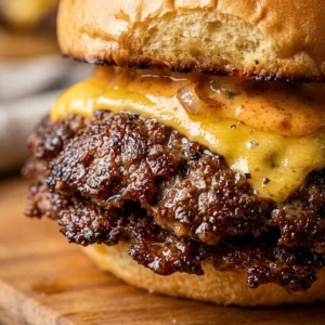 Smashed Burger Sliders Crispy Viral