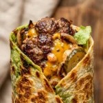 Smashed Burger Wraps Crispy Viral TikTok