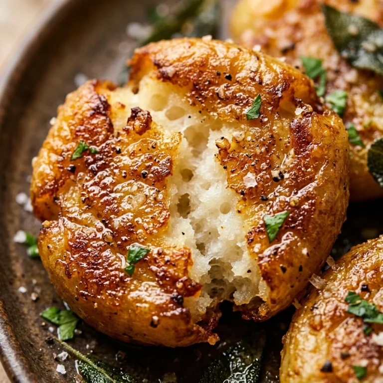 Smashed Gnocchi Crispy Outside Fluffy Inside Viral