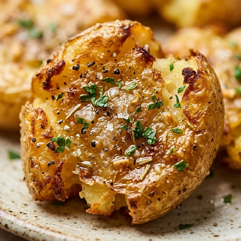 Smashed Potatoes Air Fryer Crispy 15 Min