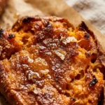 Smashed Sweet Potatoes Crispy Air Fryer Brown Sugar Cinnamon Fall Viral