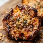 Smashed Sweet Potatoes Crispy With Parmesan Crust Fall Viral Air Fryer Extra Crispy