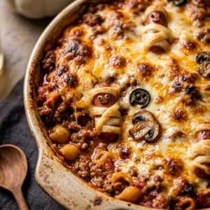 Spooky Casserole Dinner Easy Halloween 15 Min Kid Approved