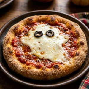 Spooky Dinner Halloween Easy 15 Min Kid Approved Ghost Pizza
