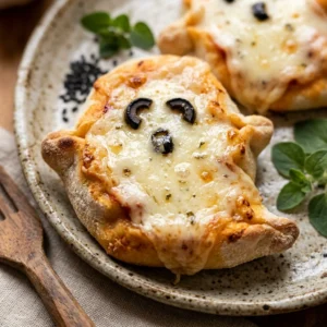 Spooky Dumpling Dinner Easy Halloween 15 Min Kid Approved Ghost Pizza