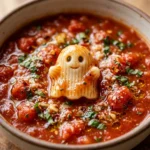 Spooky Pasta Ghost Easy Dinner Halloween Kid Approved