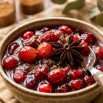 Star Anise Spiced Cranberry Sauce