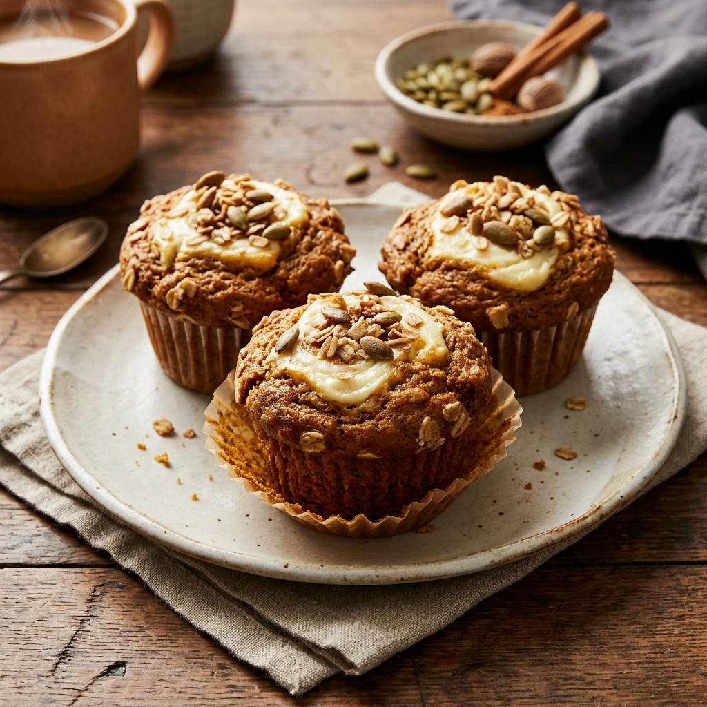 Starbucks Pumpkin Cream Cheese Muffins Copycat Fall Baking