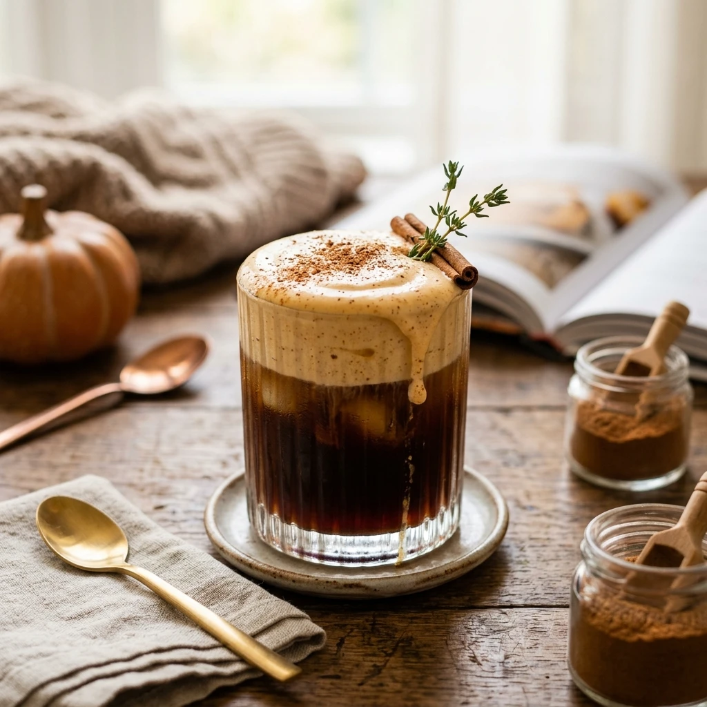 Starbucks Pumpkin Cream Cold Brew Copycat No Fail