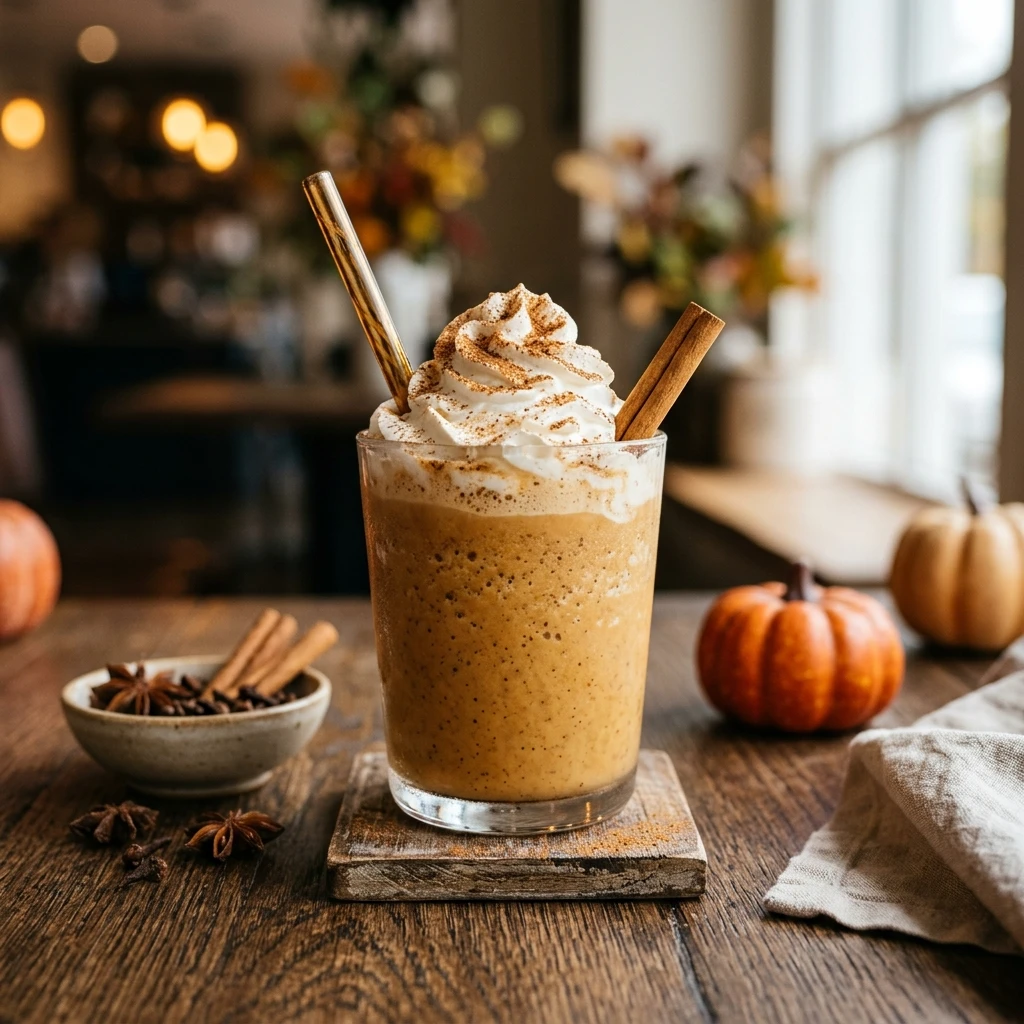 Starbucks Pumpkin Spice Frappuccino Copycat Fall Drinks