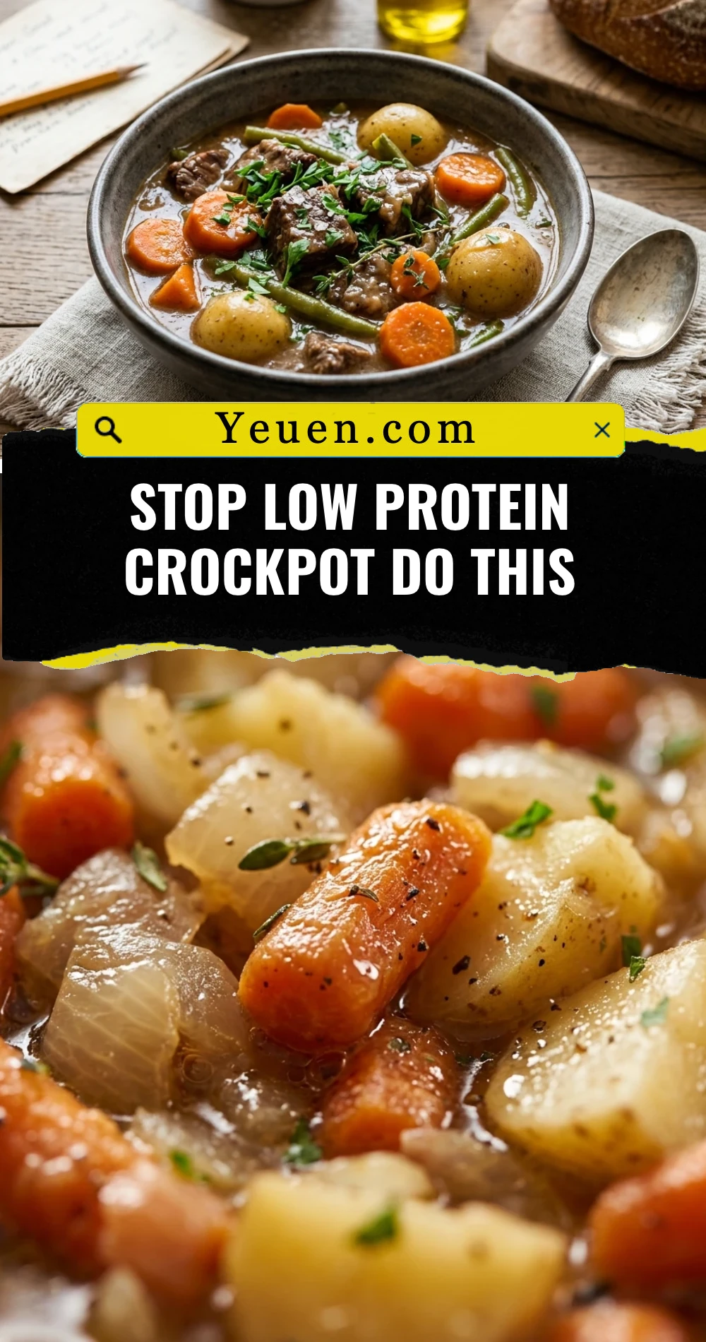 Stop Low Protein Crockpot Do This