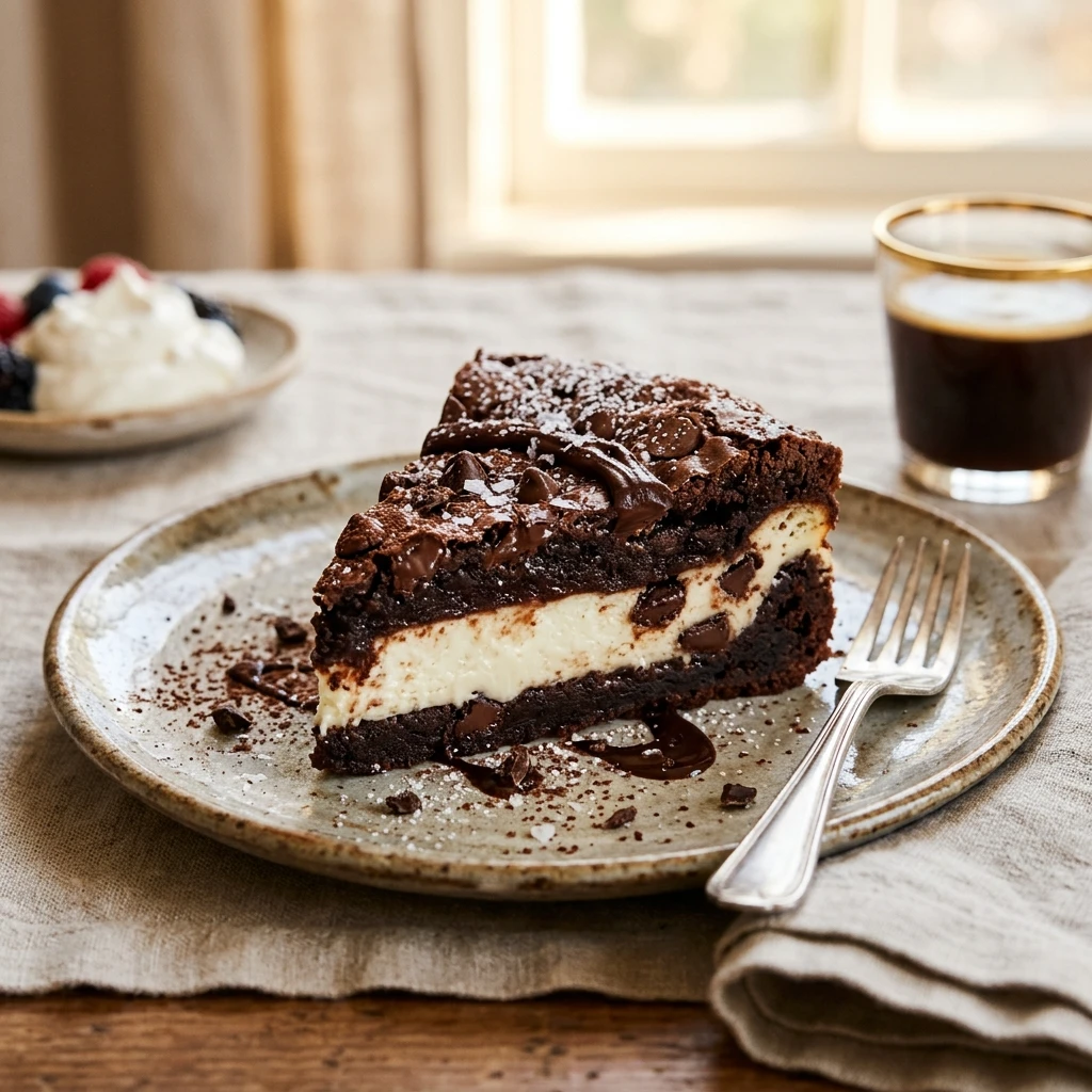 Stuffed Brownies With Cheesecake Loaded Easy Fudgy Chocolate