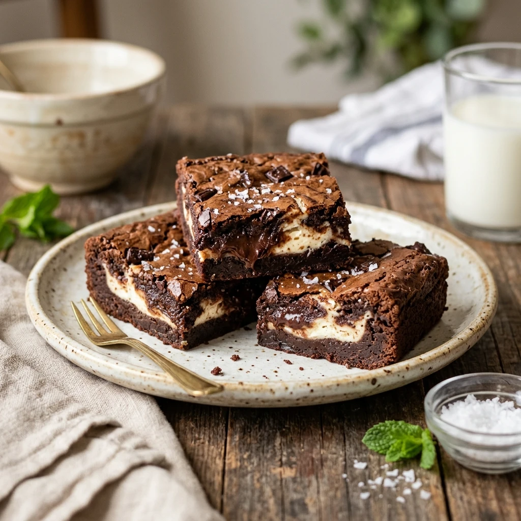 Stuffed Brownies With Cream Cheese Loaded Easy Fudgy Chocolate