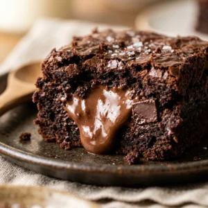 Stuffed Brownies With Nutella Loaded Easy Fudgy Chocolate