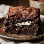 Stuffed Brownies With Oreo Loaded Easy Fudgy Chocolate