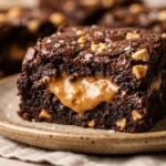 Stuffed Brownies With Peanut Butter Loaded Easy Fudgy Chocolate