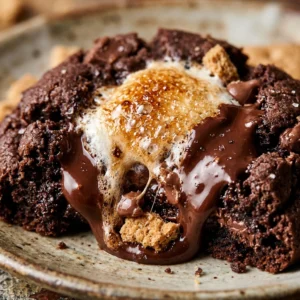 Stuffed S'mores Cookies Easy Loaded Chocolate