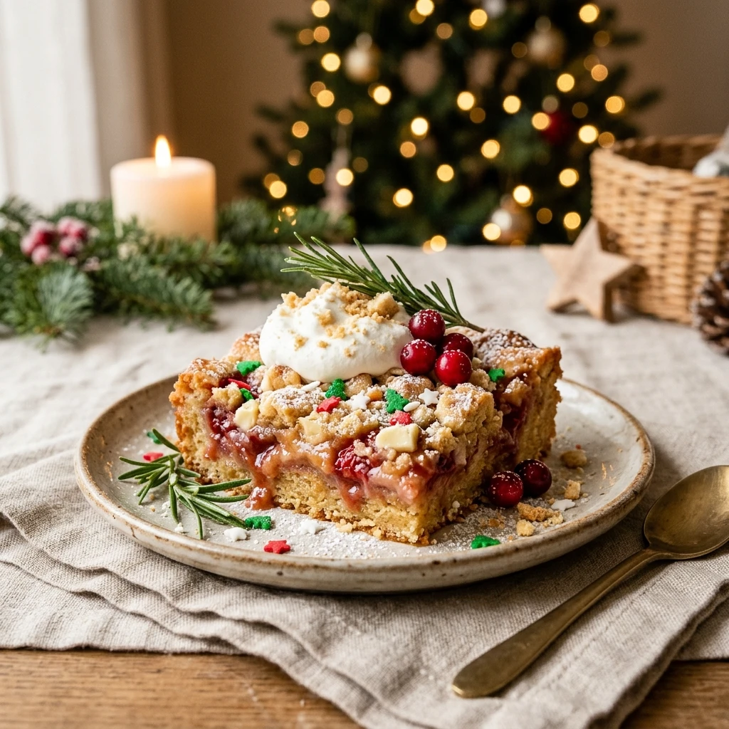 Sugar Cookie Dump Cake Christmas Easy 3 Ingredient Holiday