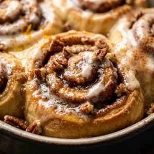 Thanksgiving Cinnamon Roll Casserole With Cream Cheese Feeds A Crowd