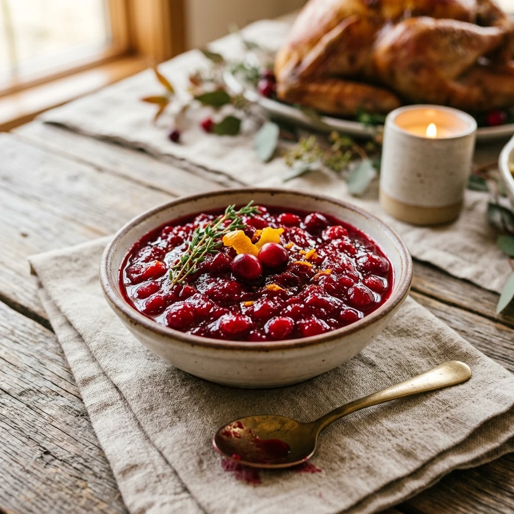 Thanksgiving Cranberry Sauce 10 Min No Bitter