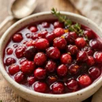 Thanksgiving Cranberry Sauce 3 Ingredient No Fail