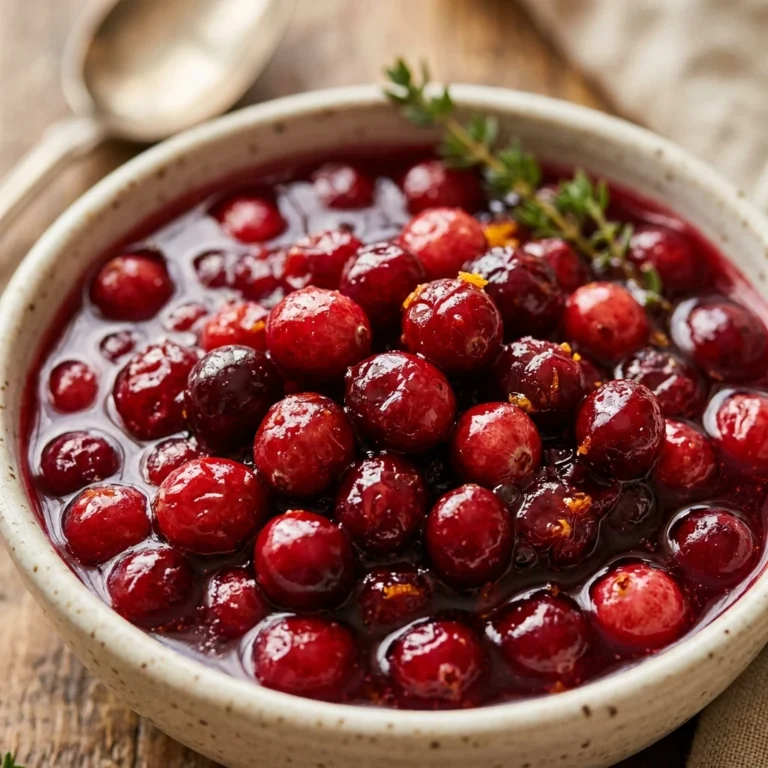 Thanksgiving Cranberry Sauce 3 Ingredient No Fail