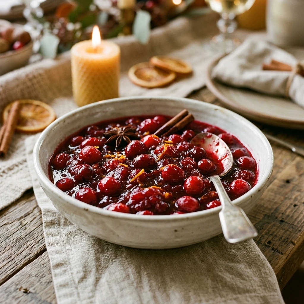 Thanksgiving Cranberry Sauce 3 Ingredient No Fail