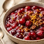 Thanksgiving Cranberry Sauce Casserole With Orange Make Ahead