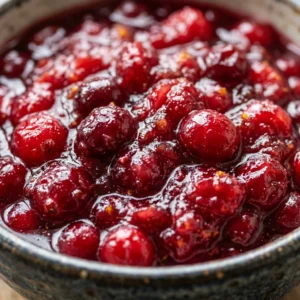Thanksgiving Cranberry Sauce That Sets Perfect