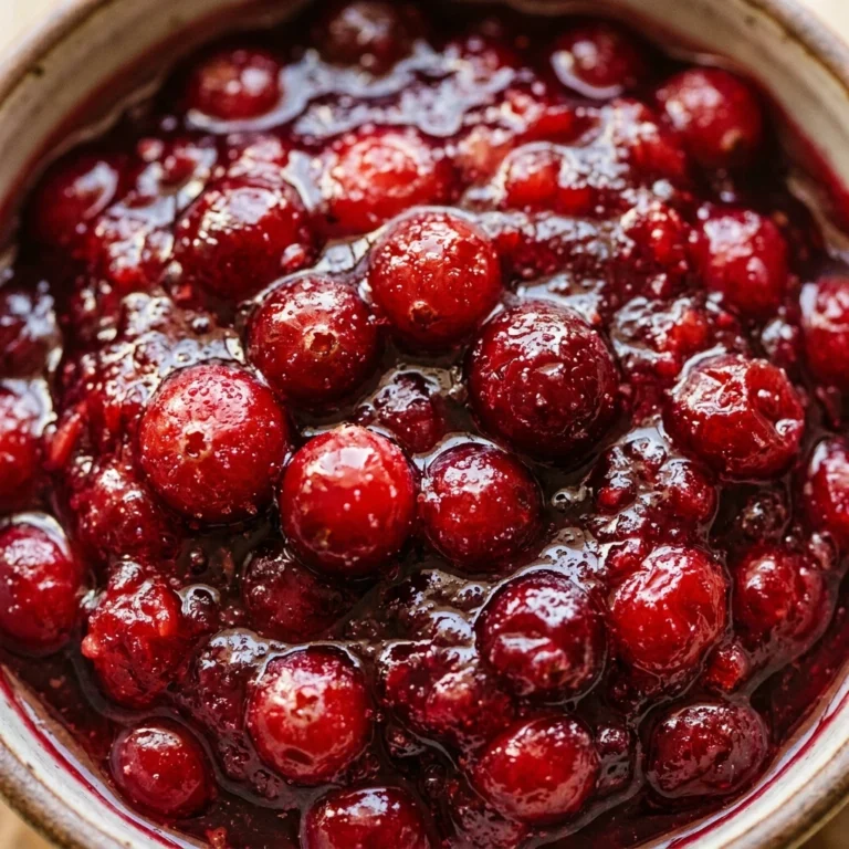 Thanksgiving Cranberry Sauce That Sets Perfect