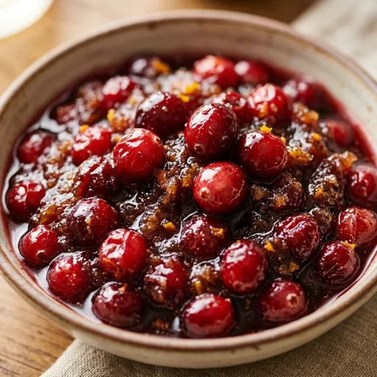 Thanksgiving Cranberry Sauce With Brown Sugar Easy