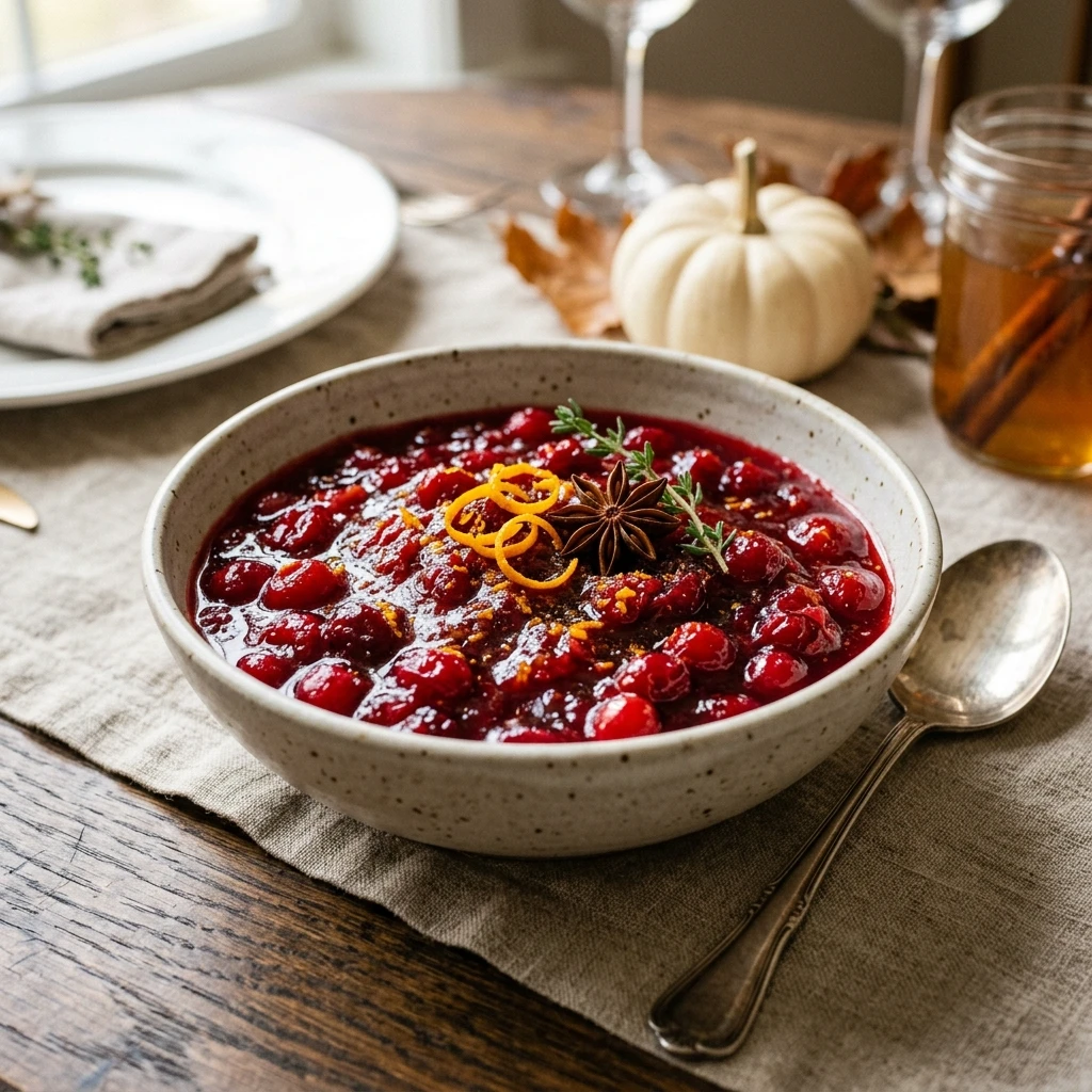 Thanksgiving Cranberry Sauce With Brown Sugar Easy