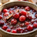 Thanksgiving Cranberry Sauce With Cinnamon