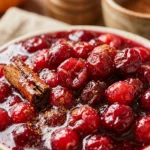 Thanksgiving Cranberry Sauce With Cinnamon