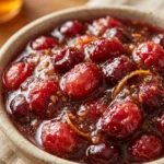 Thanksgiving Cranberry Sauce With Maple Syrup